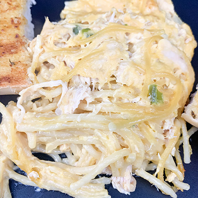 OSS Menu Monday-Chicken Spaghetti