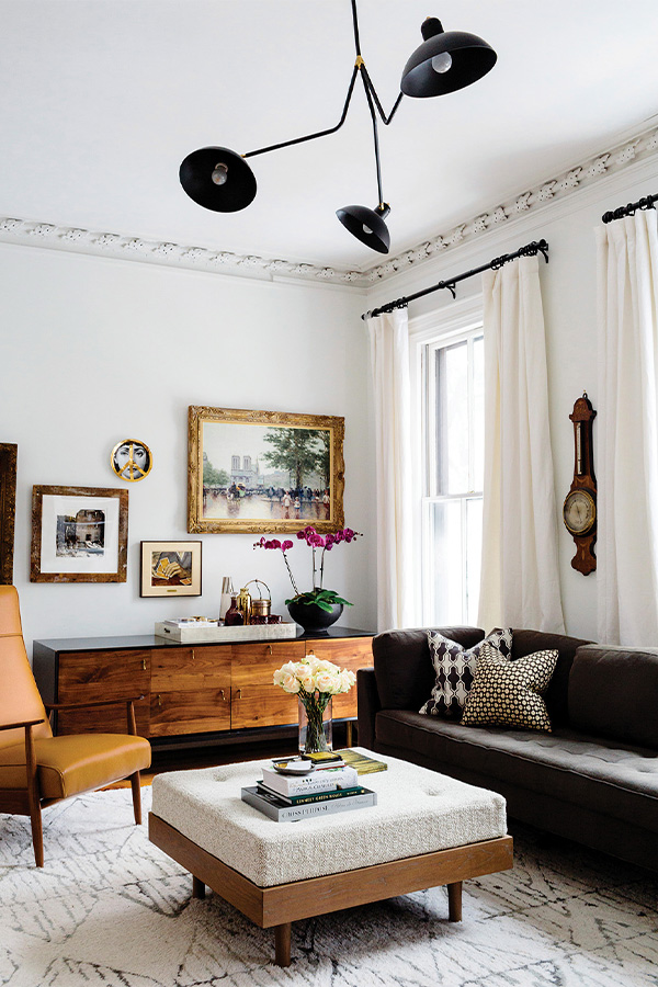 tips for mixing new and vintage decor