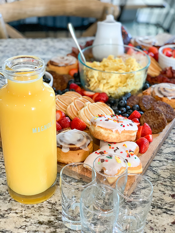 yummy breakfast charcuterie board