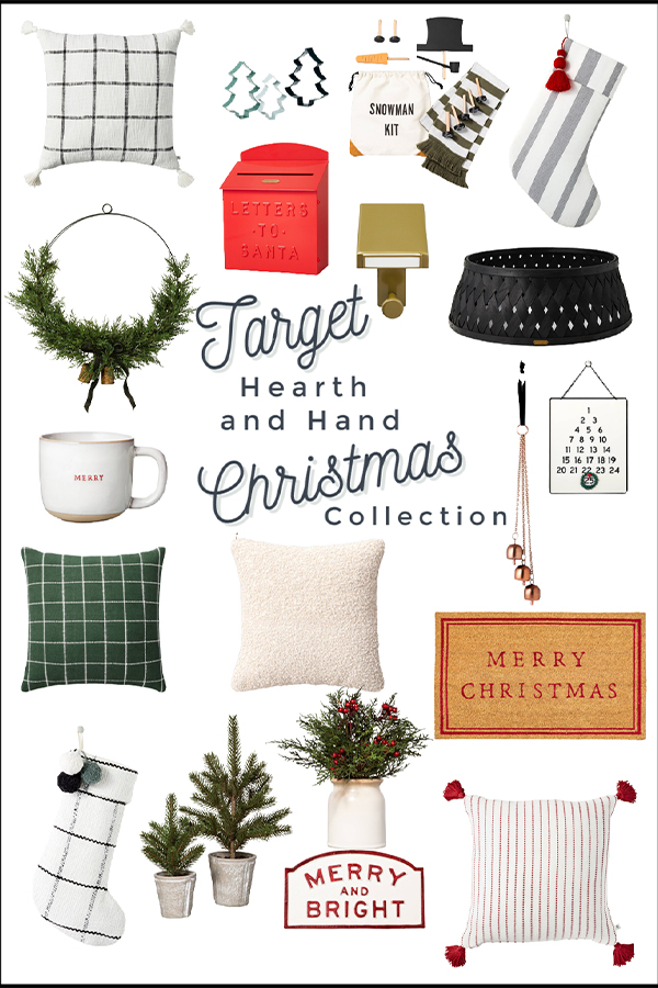 target hearth and hand Christmas collection