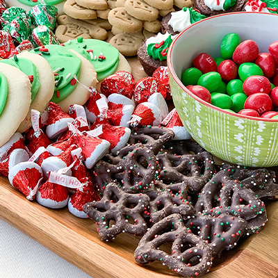 Christmas Goodies Charcuterie Board